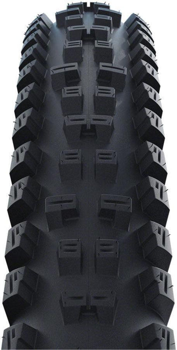 Schwalbe Tacky Chan Tire - 29 x 2.40 Tubeless Folding BLK Evolution Line Super Gravity Addix Soft E-50