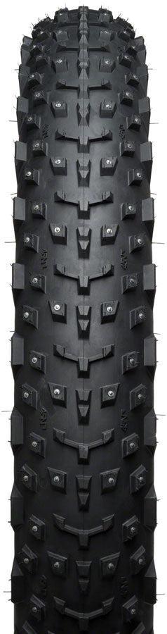 45NRTH Dillinger 4 Tire - 26 x 4 Tubeless Folding BLK 60tpi 240 Carbide Steel Studs