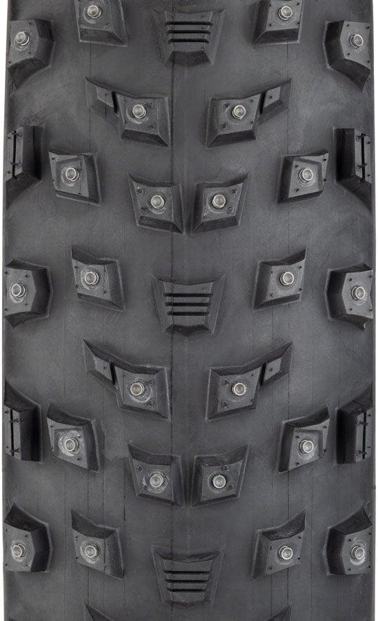 45NRTH Wrathlorde Tire - 26 x 4.2 Tubeless Folding BLK 120 TPI 300 XL Concave Carbide Aluminum Studs