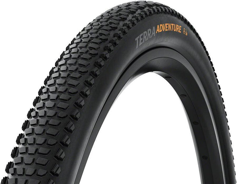 Continental Terra Adventure Tire - 700 x 50 / 29 x 2.00 Tubeless Folding BLK Grip Trail Casing E25