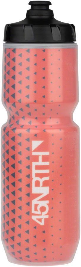 45NRTH Last Light Insulated Purist Water Bottle - Black/Orange 23oz