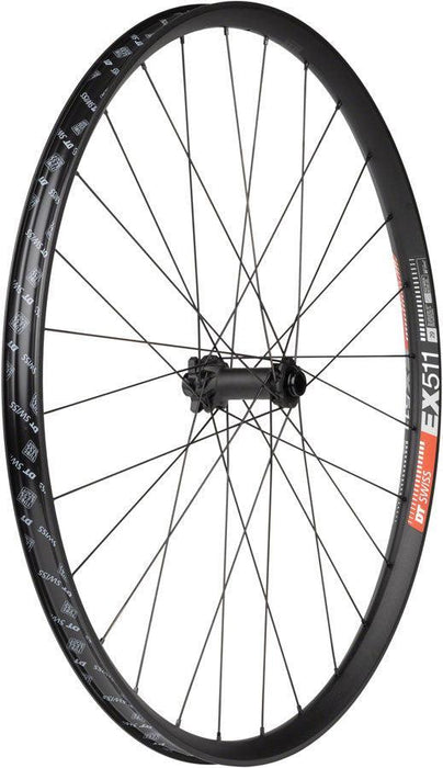 DT Swiss EX 511 Front Wheel - 29" 15 x 110mm 6-Bolt Black
