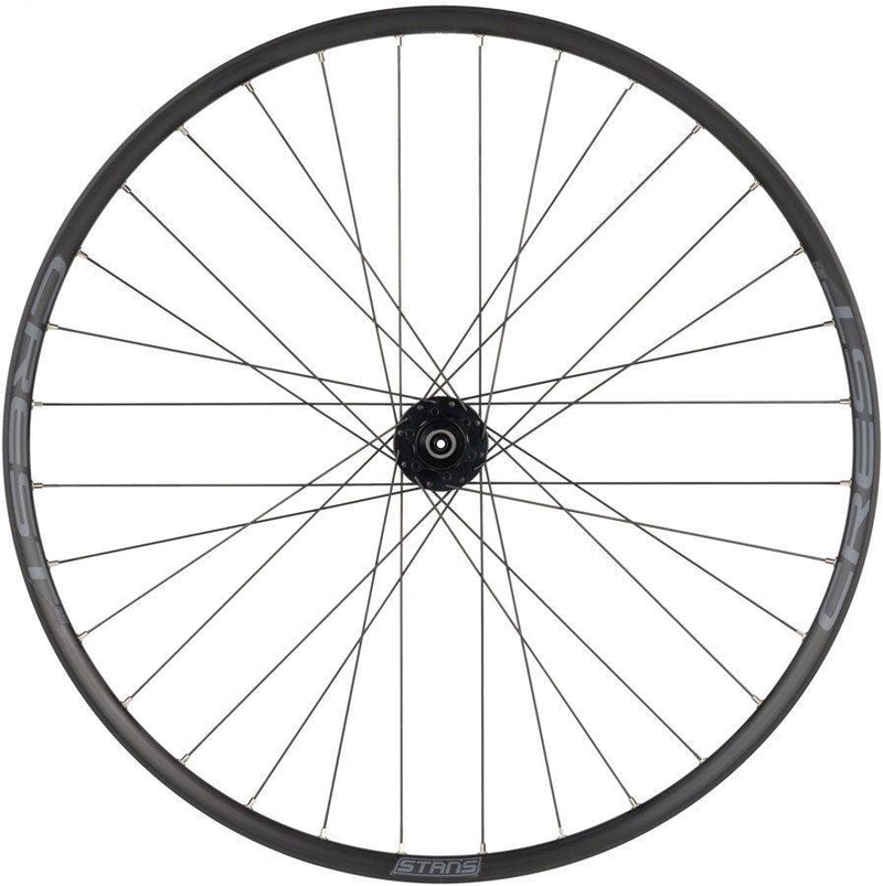 Stan's Crest S2 Front Wheel - 27.5" QR x 100mm 6-Bolt Black 32H