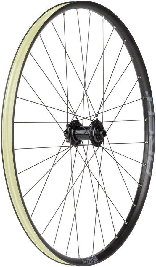 Stan's Arch S2 Front Wheel - 29" 15 x 110mm 6-Bolt Black 32H