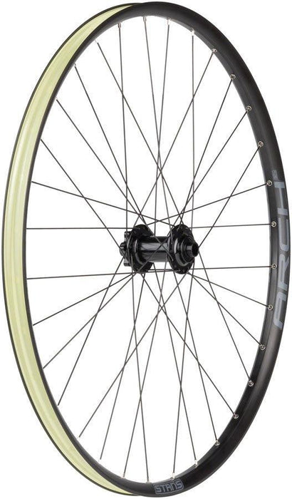 Stan's Arch S2 Front Wheel - 29" 15 x 110mm 6-Bolt Black 32H