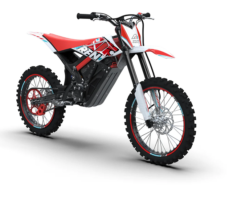 Apollo RFN Ares Rally Pro Electric Dirt Bike | 43ah battery | With headlight (Latest 2026 Model) RFN ARES Electric Dirt Bike