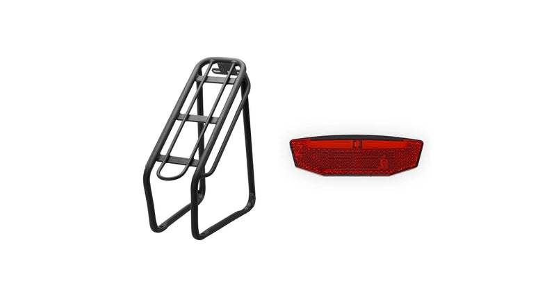 Peak T5/7 rear rack & light