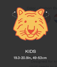 Thousand Jr. Kids Helmet SO SILVER