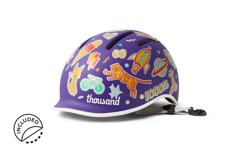 Thousand Jr. Kids Helmet PARTY PURPLE