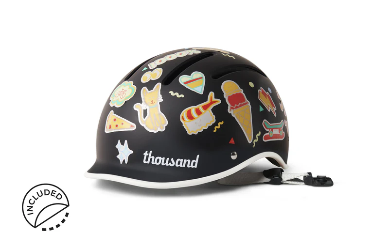 Thousand Jr. Kids Helmet CARBON BLACK