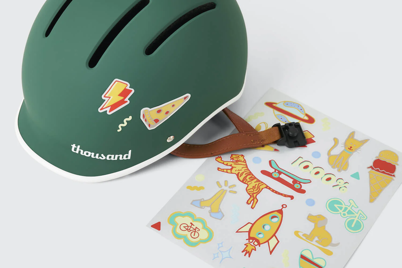 Thousand Jr. Kids Helmet GOING GREEN