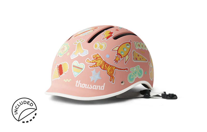 Thousand Jr. Kids Helmet POWER PINK