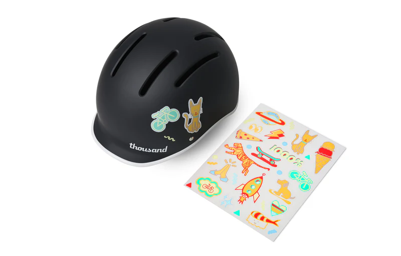 Thousand Jr. Kids Helmet CARBON BLACK