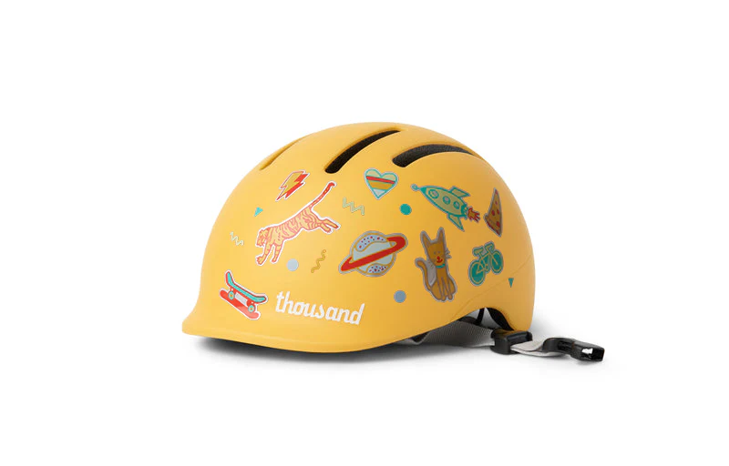 Thousand Jr. Toddler Helmet HELLO YELLOW