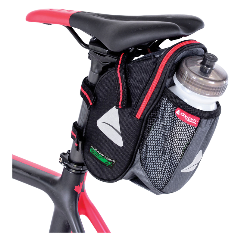 AXIOM Cycling Gear OCEANWEAVE 1.3 ltr. Seat Wedge with Bottle Pocket