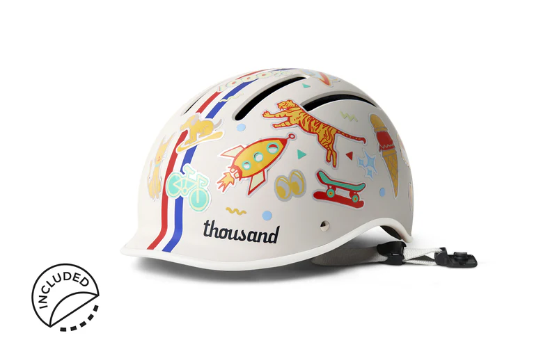 Thousand Jr. Kids Helmet SPEEDWAY CREME