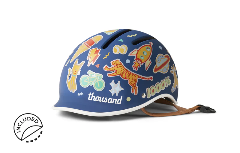 Thousand Jr. Kids Helmet BLAZING BLUE