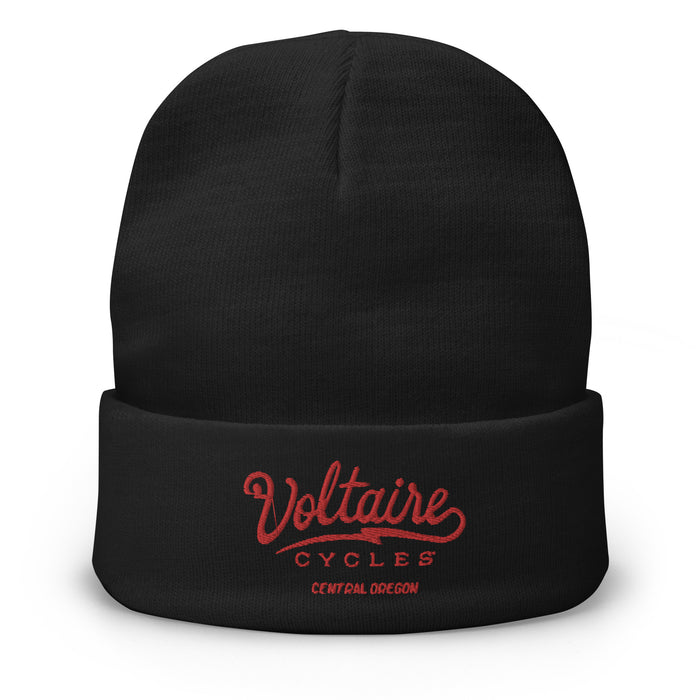 Voltaire Embroidered Beanie