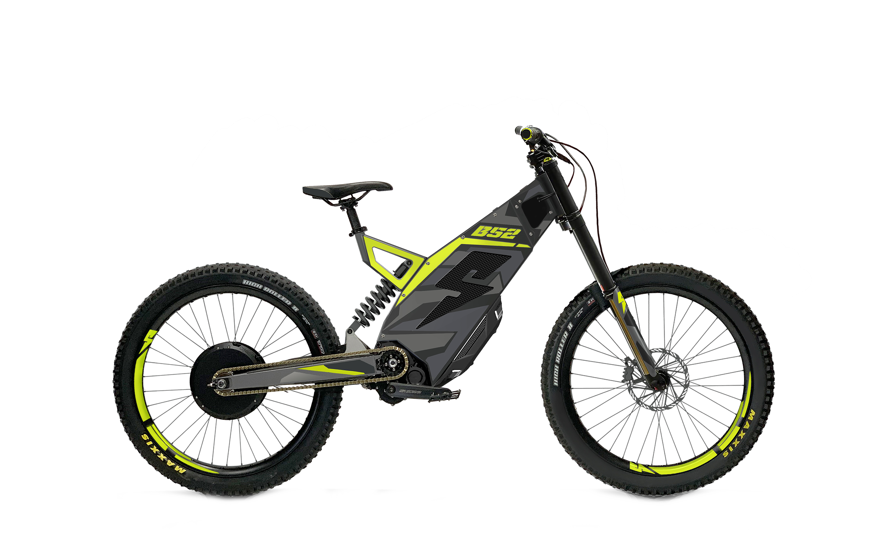 B-52 Stealth Bomber Electric Mountain Bike – 50mph Hybrid B-52 Stealth Bomber Electric Mountain Bike – 50mph Hybrid