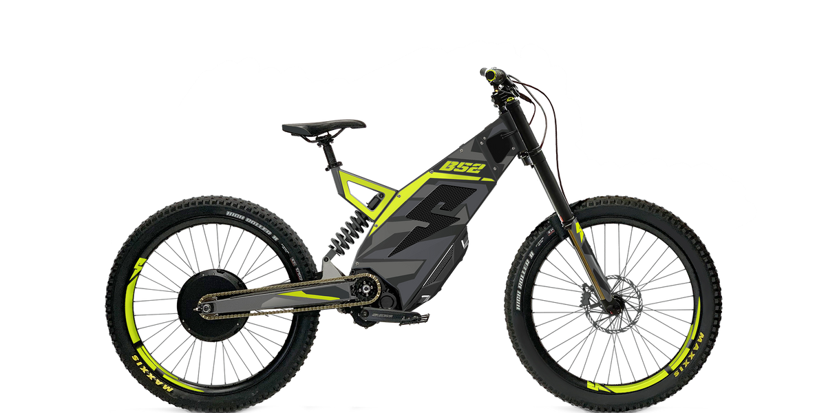 bomber electric bicycle B-52 Stealth Bomber Electric Mountain Bike – 50mph Hybrid