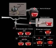 Q-Lite Brake/Blinker Light-Voltaire Cycles
