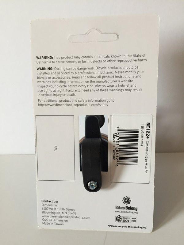 Beehive Dimension Bicycle Bell-Voltaire Cycles