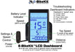 E-BIKEKIT PROGRAMMABLE LCD DASHBOARD W/ PAS (PEDAL-ASSIST)-Voltaire Cycles