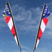 USA Flag for Recumbent or Electric Bicycle-Voltaire Cycles