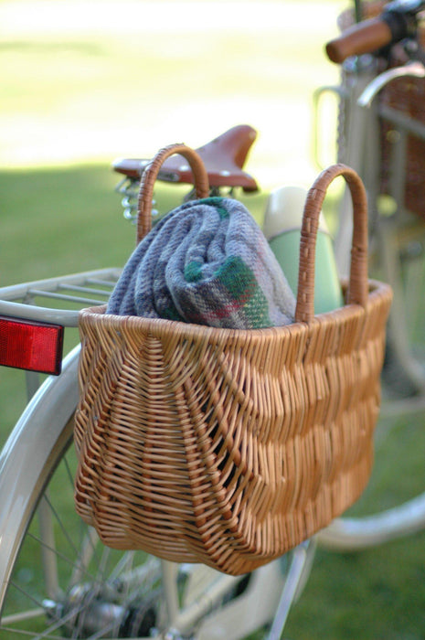 Basil Swing Wicker Bike Basket-Voltaire Cycles