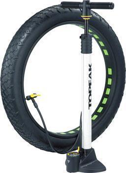 Topeak JoeBlow Fat Floor Pump White-Voltaire Cycles