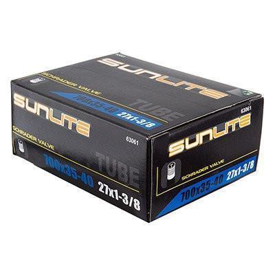 Sunlite 700x35-40 (27x1-3/8) Schrader Valve Tube-Voltaire Cycles