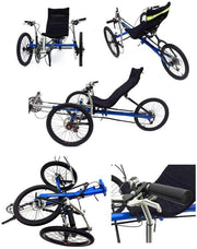 Trident Trikes Titan Recumbent-Voltaire Cycles