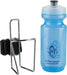 TwoFish QuickCage Water Bottle Cage: Stainless, 21oz Bottle Included-Voltaire Cycles