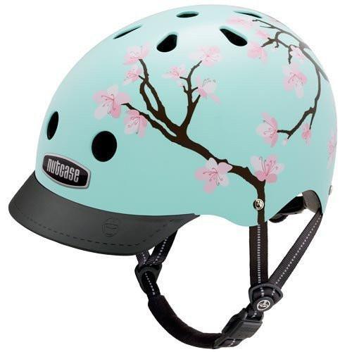 Nutcase Cherry Blossom Street Sport Helmet-Voltaire Cycles