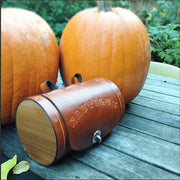 Walnut Studiolo Barrel Bag for Bicycle Handlebar or Saddle-Voltaire Cycles