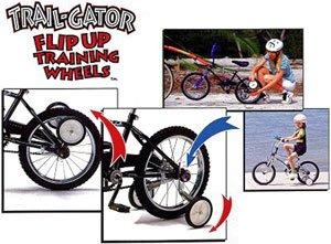 Trail-Gator Flip Up Bicycle Training Wheels-Voltaire Cycles