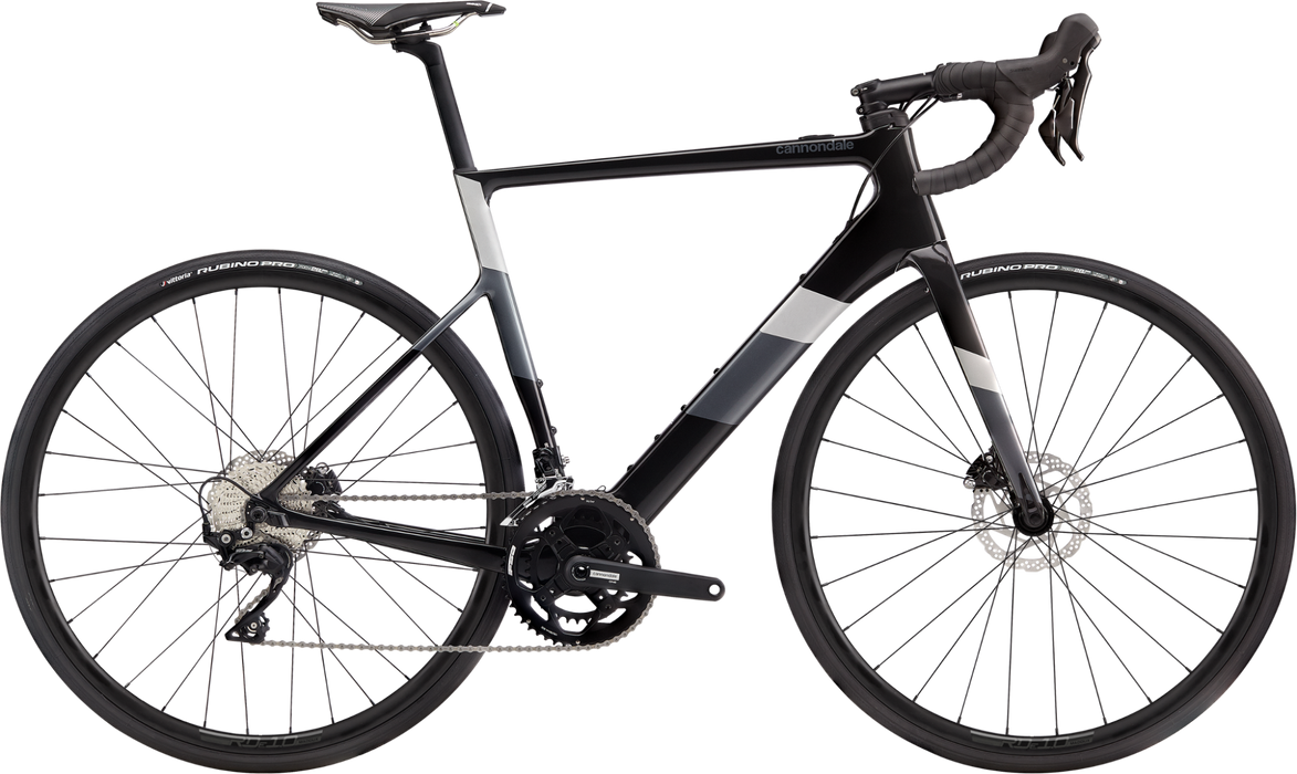 Cannondale SuperSix EVO NEO 3-Electric Bicycle-Cannondale-Black Pearl Medium-Voltaire Cycles of Highlands Ranch Colorado