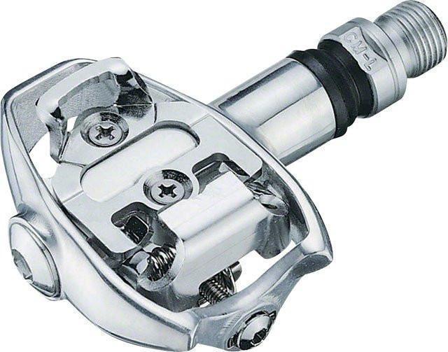 shimano single sided spd pedals VP R61 Single Sided SPD Pedal Silver – Lightweight Clipless