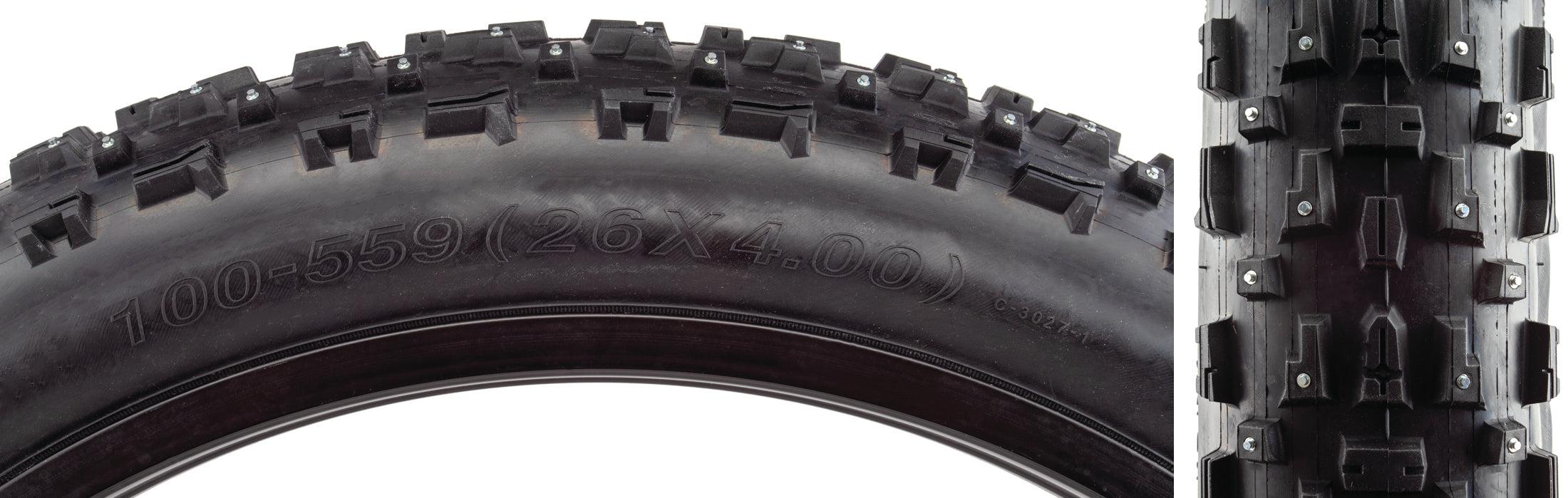 CST Toboggan 26x4 studded tire