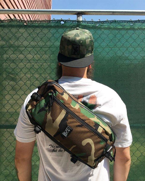 Chrome Kadet Nylon Sling Messenger Bag-Voltaire Cycles