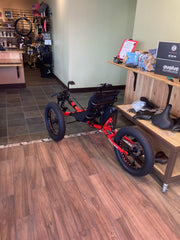 ELECTRIC Fat-Tad Trike with 1000w BBSHD Mid-Drive and Long Range 17AH Battery-Voltaire Cycles of Central Oregon