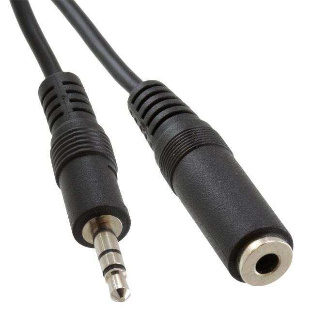 CnC Tech Cable Stereo Phone Jack 3.5mm Male-Female-Voltaire Cycles