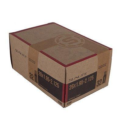 Sunlite 26x1.95-2.125 Schrader Valve Bicycle Tube-Voltaire Cycles