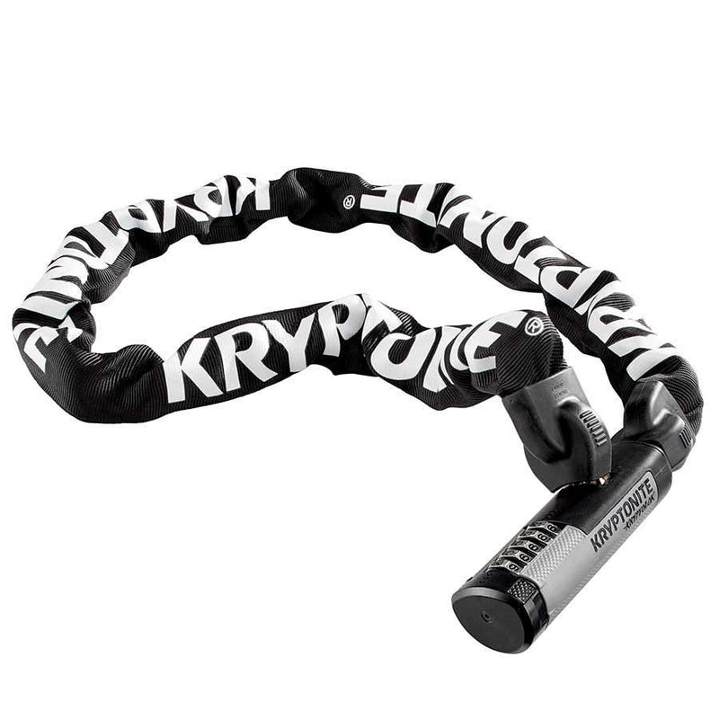 Kryptonite Kryptolok 912 Combo Chain Bicycle Lock-Voltaire Cycles