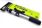 Birzman Velocity Apogee Road RG Mini Pump with Gauge, Silver-Voltaire Cycles