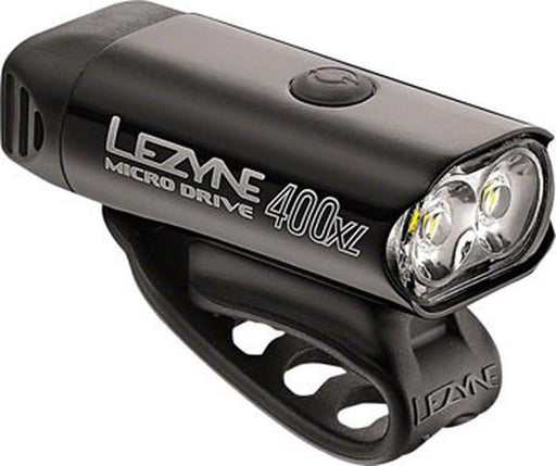 Lezyne Micro Drive 400XL, 400 Lumen USB Rechargeable Headlight-Voltaire Cycles