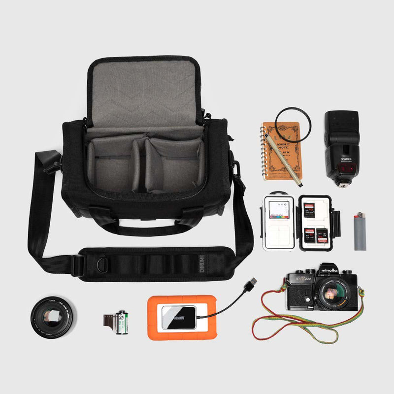 Chrome Niko Hold Camera Bag-Voltaire Cycles
