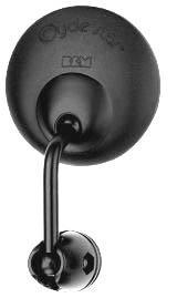 Busch & Muller Bike Mirror Cycle Star 80 903/1 2" straight stem-Voltaire Cycles