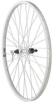 Quality Wheels Value Series Silver Mountain Rear Wheel 700c Formula 135mm Freehub / Alex Y2000 Silver-Voltaire Cycles