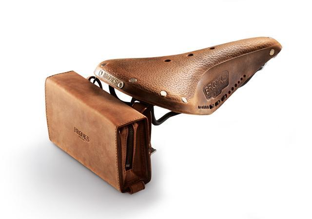 アクセサリー Brooks D-Shaped Tool Bag Brown Brooks Tool Bag D-Shaped | 808 Cycles